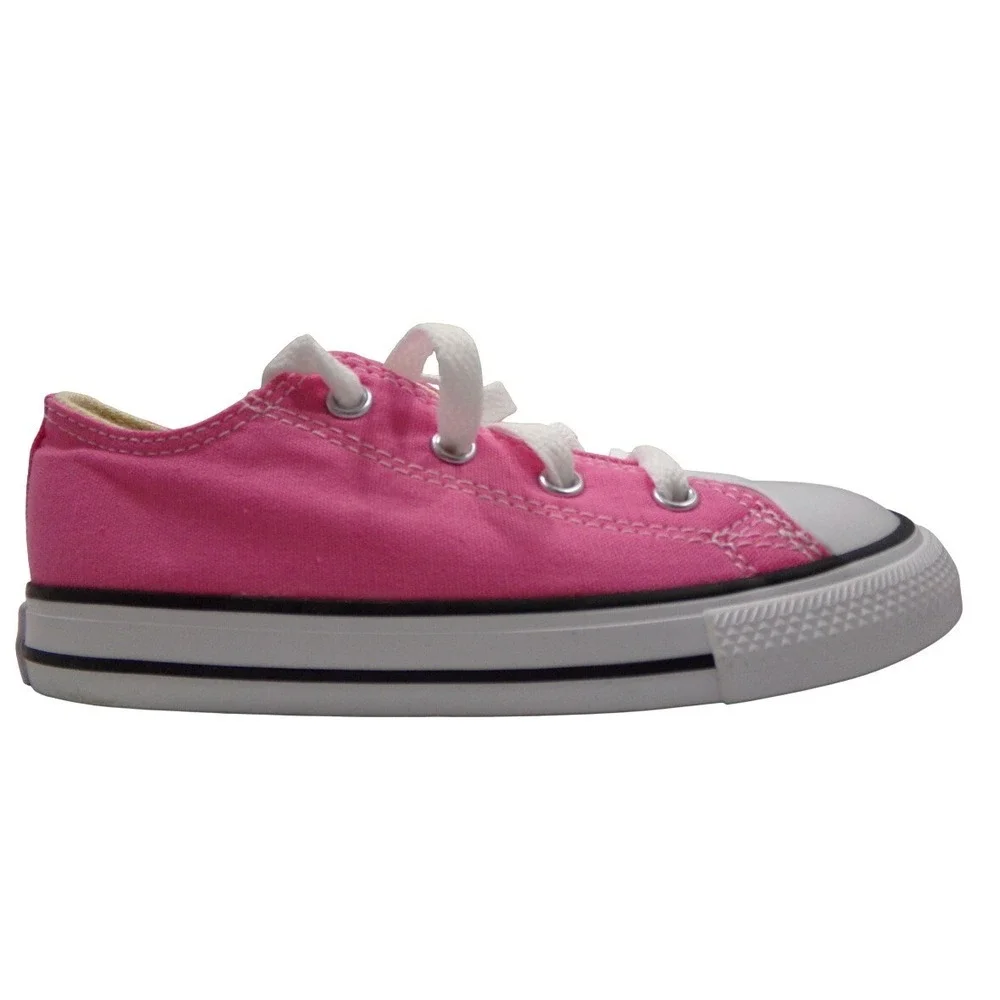 Converse Chuck Taylor All Star Low Top Toddler Canvas‎ Sneakers Pink, Size 10
